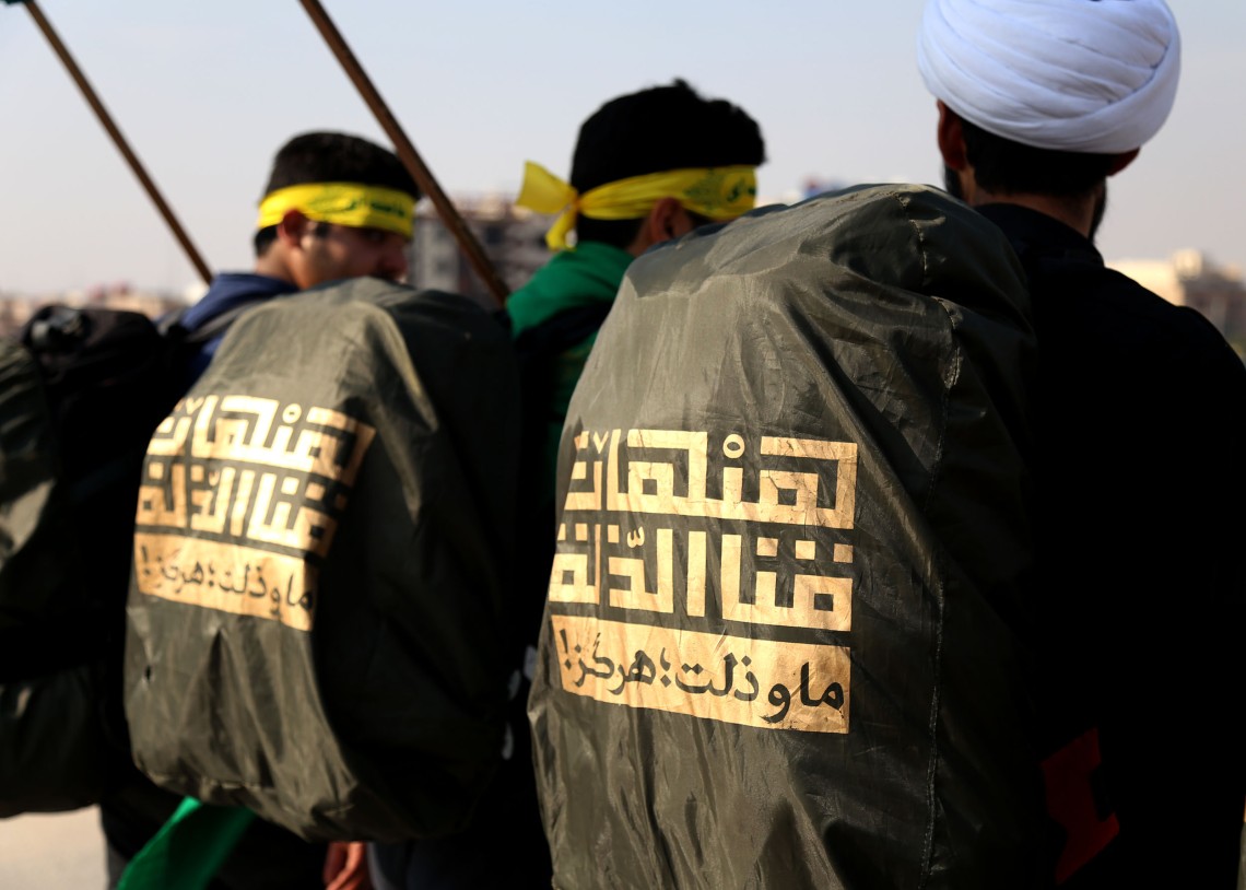 سوگواره چهارم-عکس 30-حامد زریو-پیاده روی اربعین از نجف تا کربلا