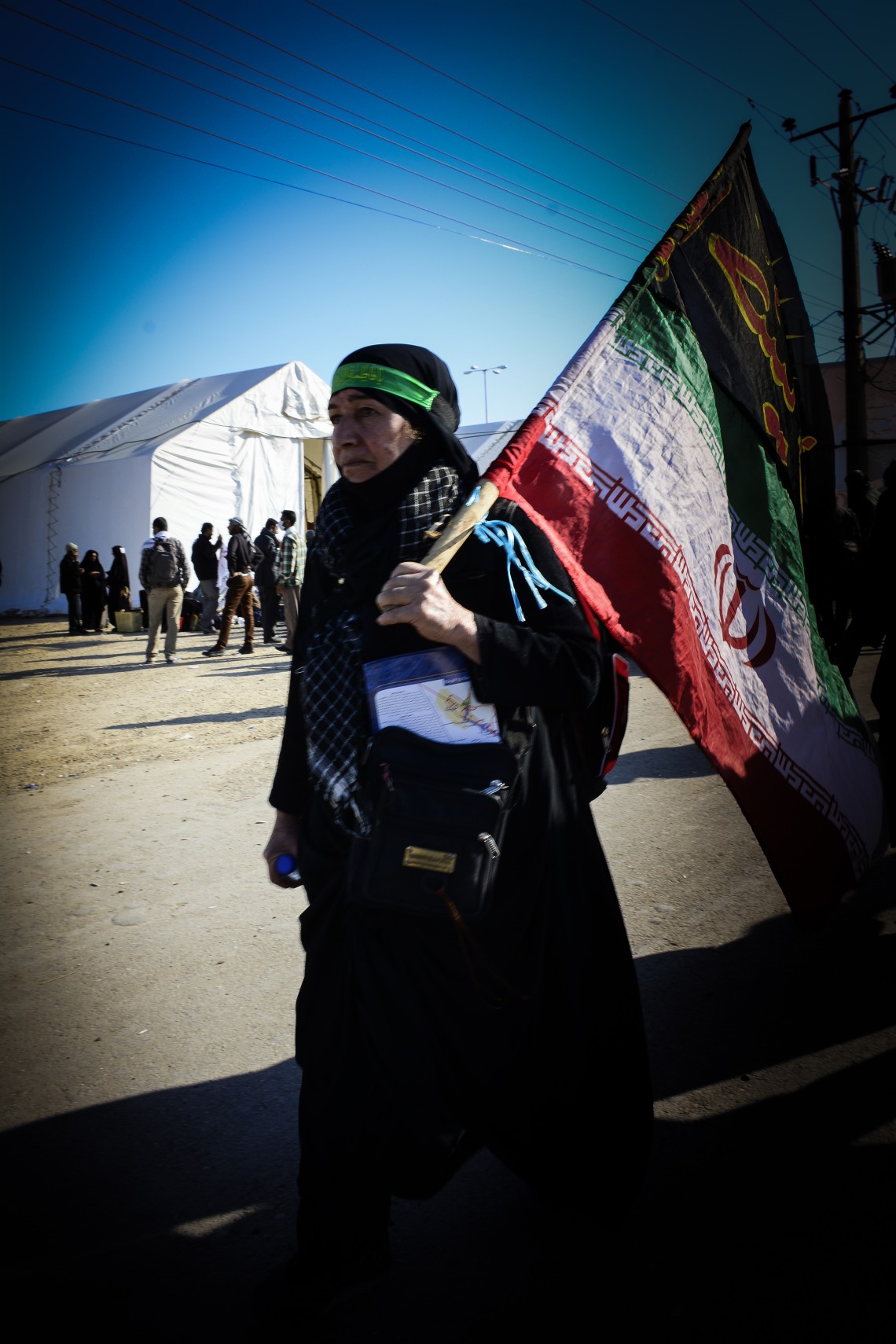 سوگواره چهارم-عکس 15-مهران صدقی-پیاده روی اربعین از نجف تا کربلا