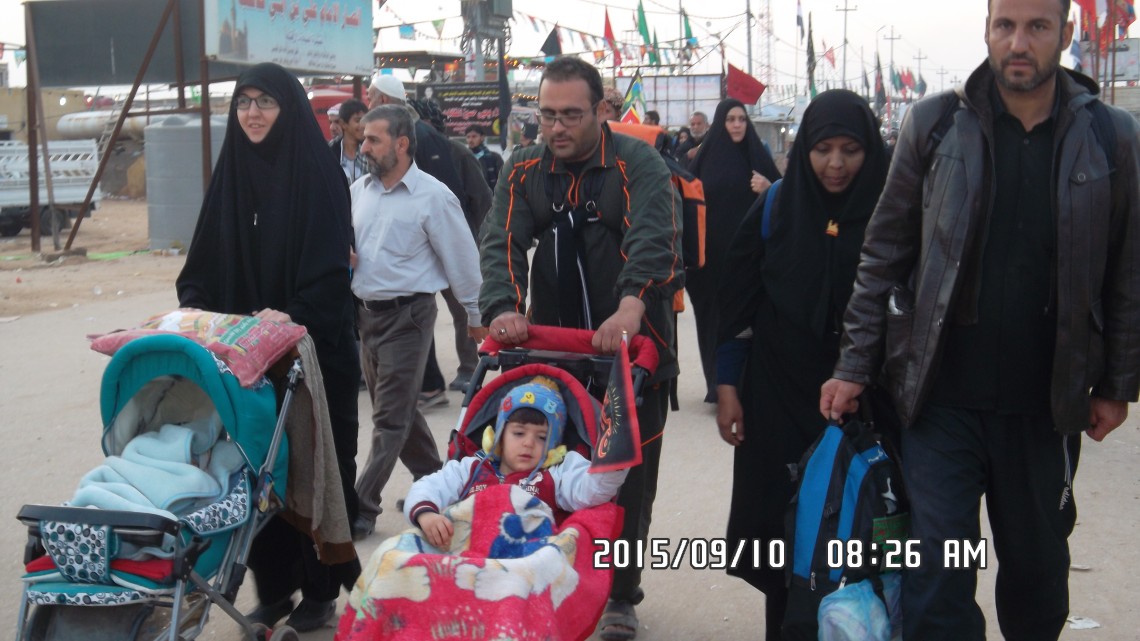 سوگواره چهارم-عکس 38- احمد عسگری زاده-پیاده روی اربعین از نجف تا کربلا