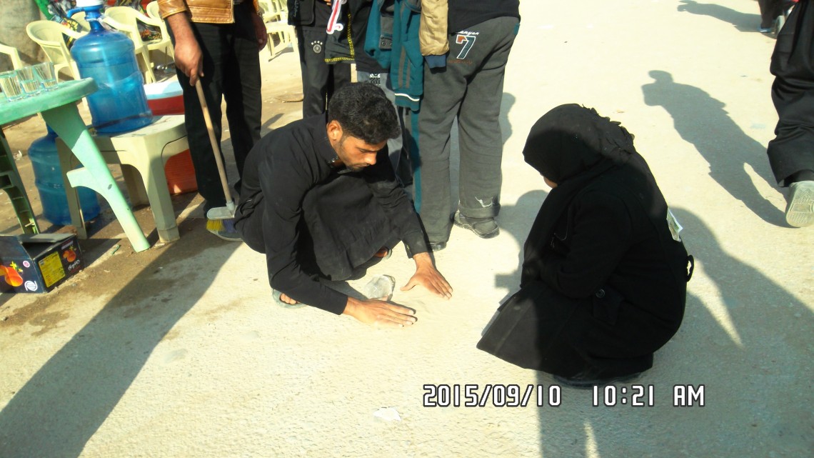 سوگواره چهارم-عکس 61- احمد عسگری زاده-پیاده روی اربعین از نجف تا کربلا