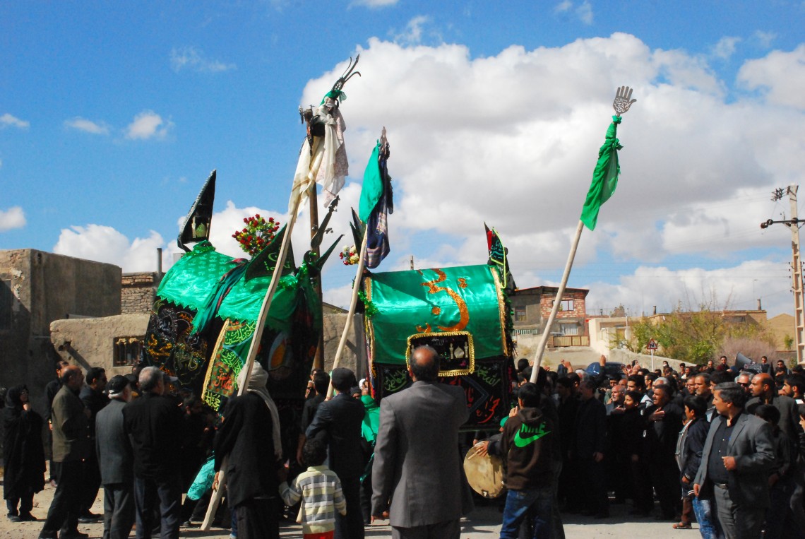 سوگواره چهارم-عکس 2-فاطمه بی باک-آیین های عزاداری