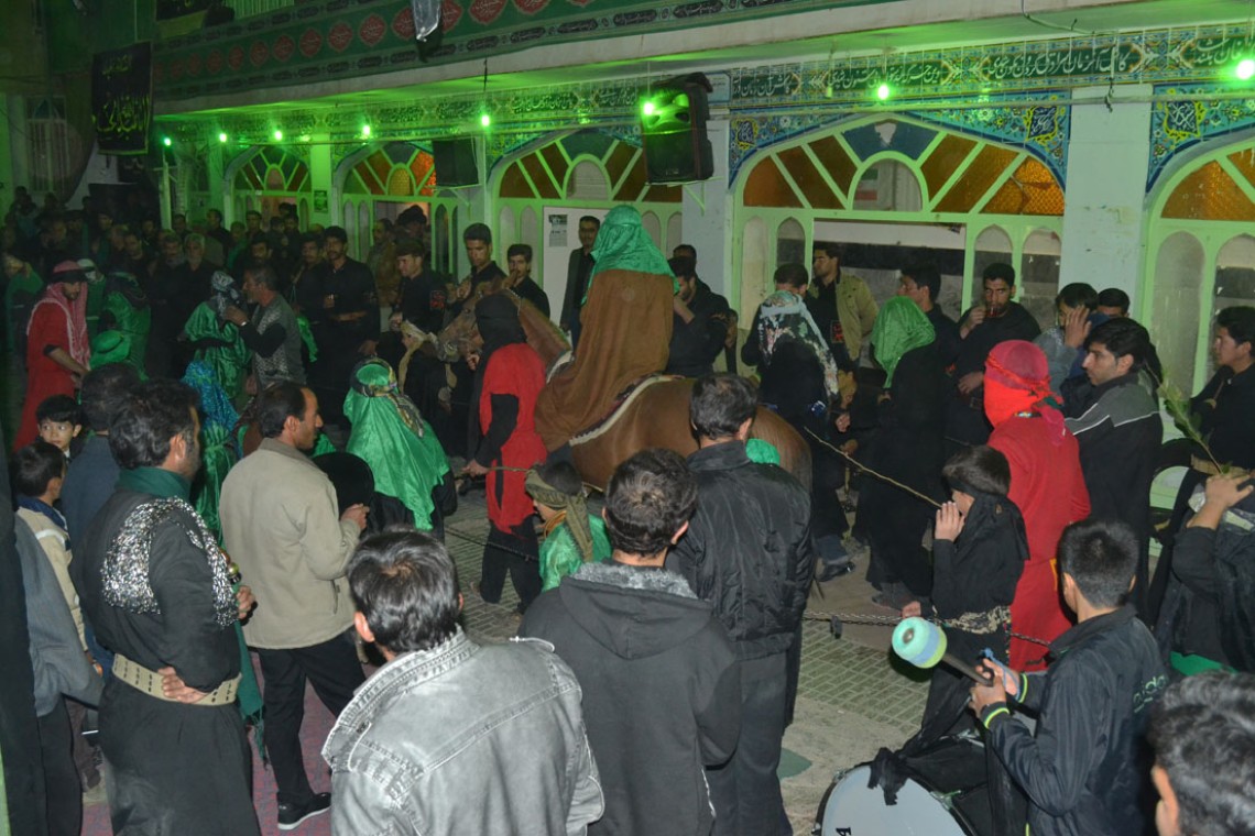 سوگواره چهارم-عکس 2-اصغر  تکاملی-آیین های عزاداری