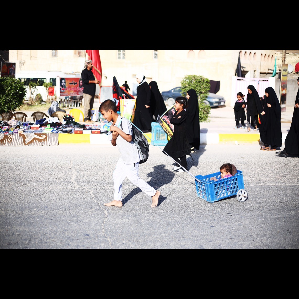 سوگواره پنجم-عکس 12-احسان نصيري-پیاده روی اربعین از نجف تا کربلا