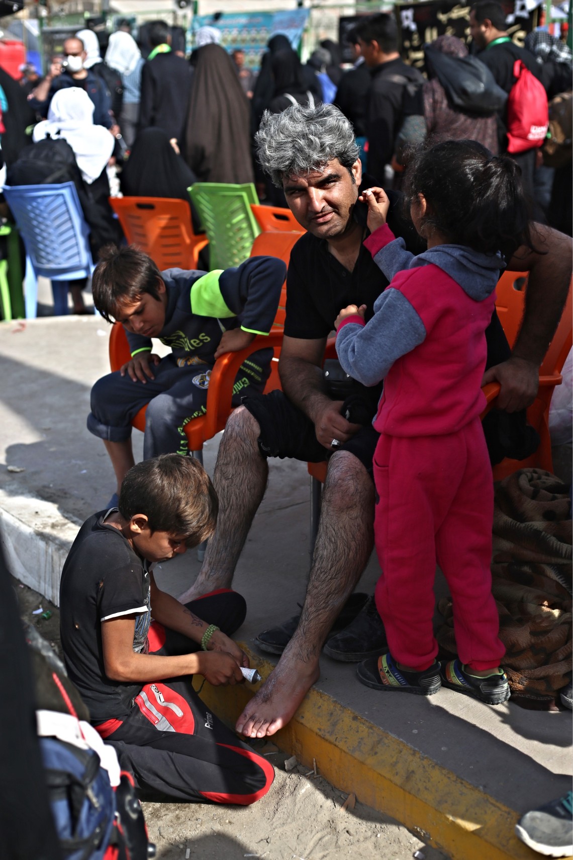 سوگواره پنجم-عکس 22-احسان نصيري-پیاده روی اربعین از نجف تا کربلا