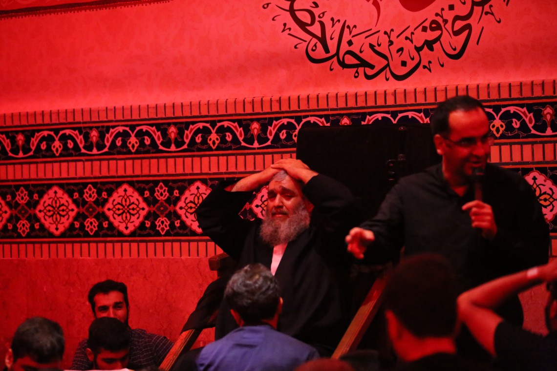 سوگواره پنجم-عکس 22-ابراهیم دیده‌خانی-جلسه هیأت