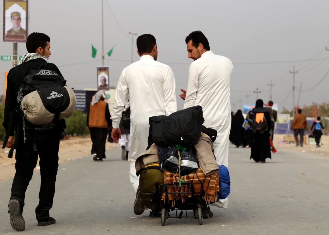 سوگواره پنجم-عکس 5-پوریا پاکیزه-پیاده روی اربعین از نجف تا کربلا