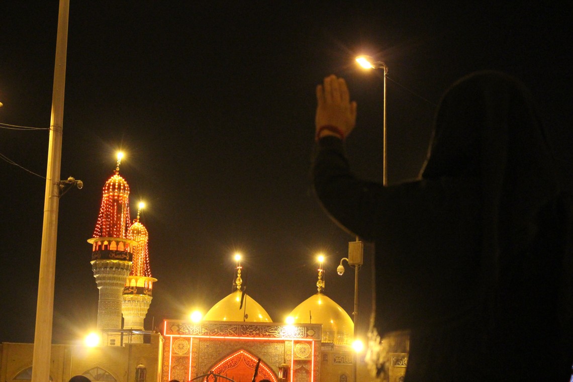 سوگواره پنجم-عکس 6-مهدی قاسمی برمی-پیاده روی اربعین از نجف تا کربلا