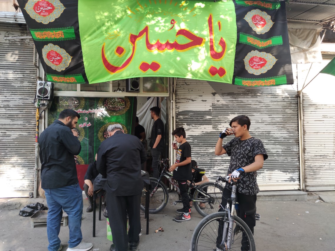 دهمین سوگواره عاشورایی عکس هیأت-هانیه لزیری-مجالس احیای امراهل‌البیت علیهم‌السلام تک عکس-موبایلی