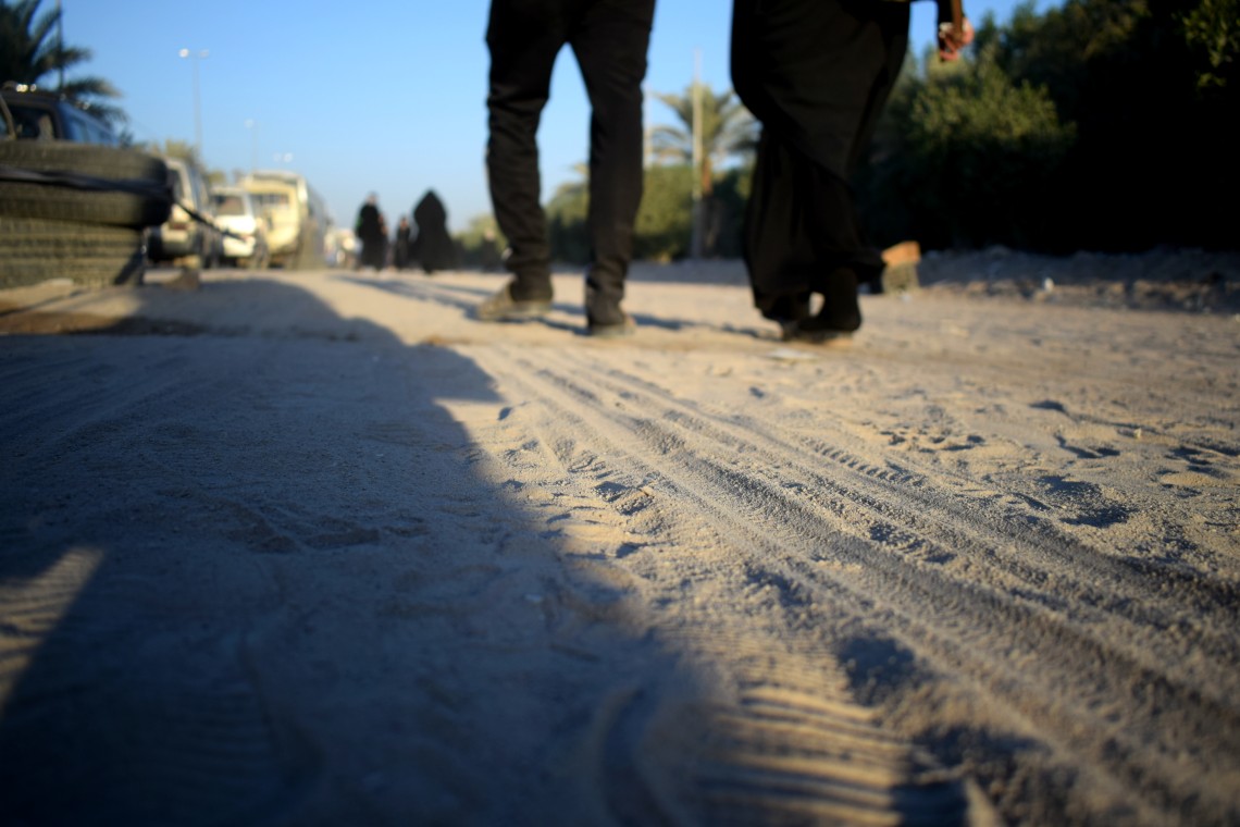 سوگواره پنجم-عکس 34-محمد حسین صادقی-پیاده روی اربعین از نجف تا کربلا