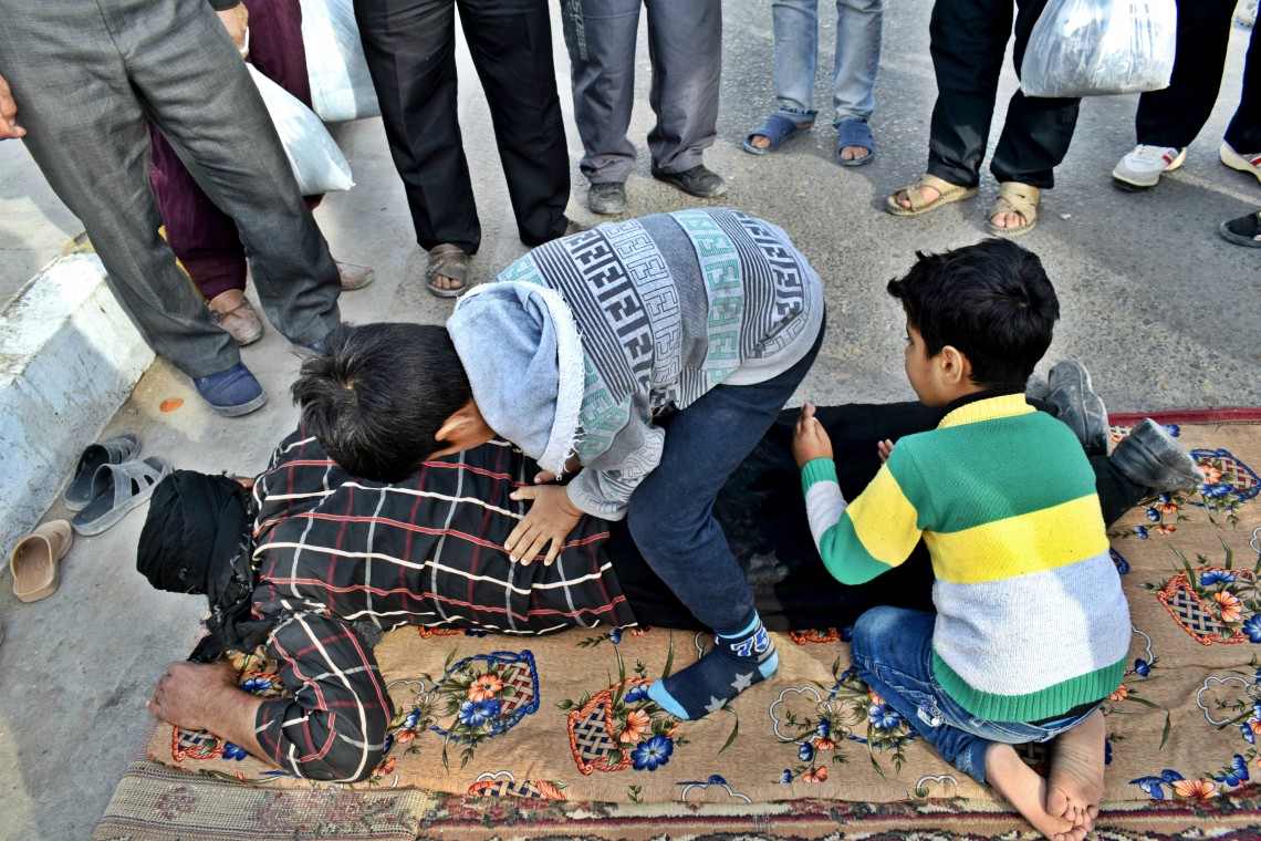 سوگواره پنجم-عکس 43-محمد حسین صادقی-پیاده روی اربعین از نجف تا کربلا