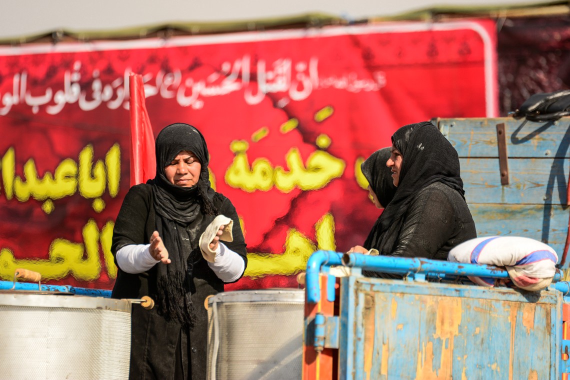 سوگواره پنجم-عکس 6-احسان جزینی-پیاده روی اربعین از نجف تا کربلا