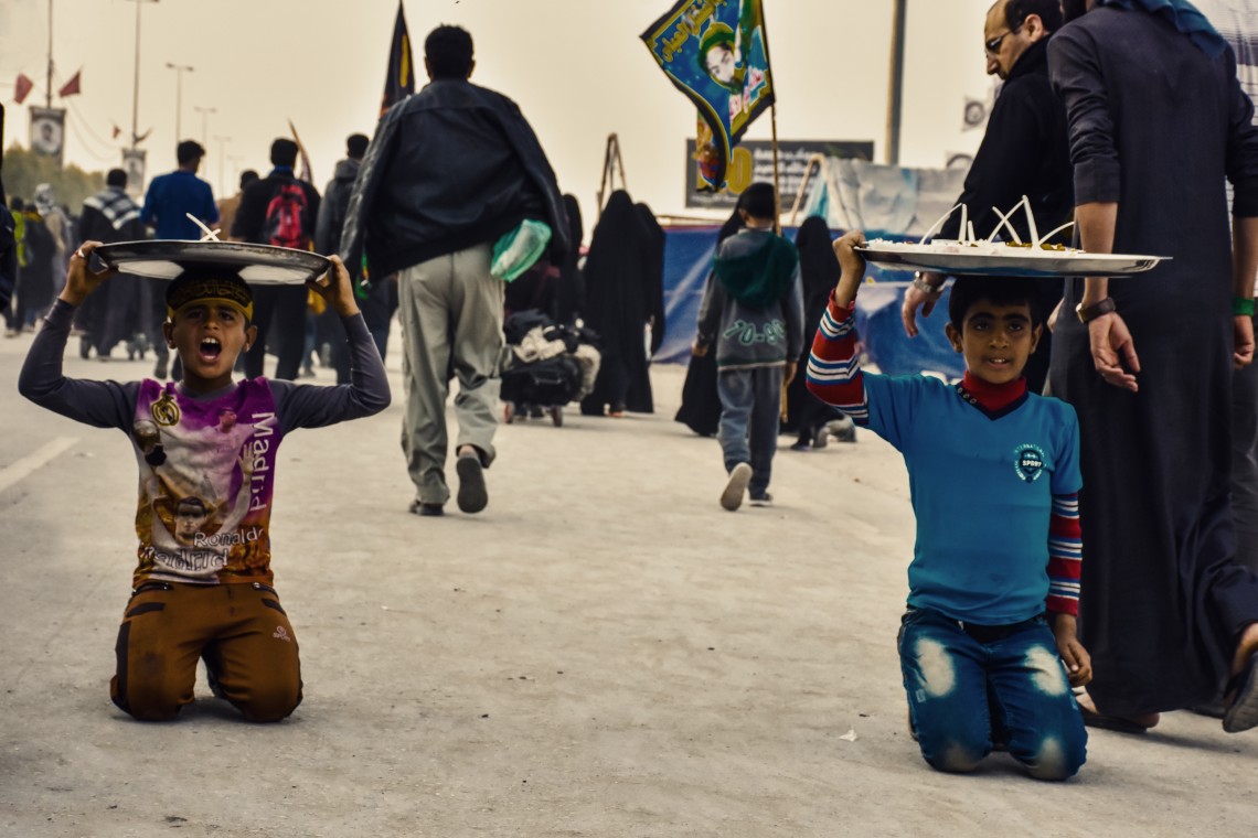 سوگواره پنجم-عکس 6-مرتضی شادور-پیاده روی اربعین از نجف تا کربلا