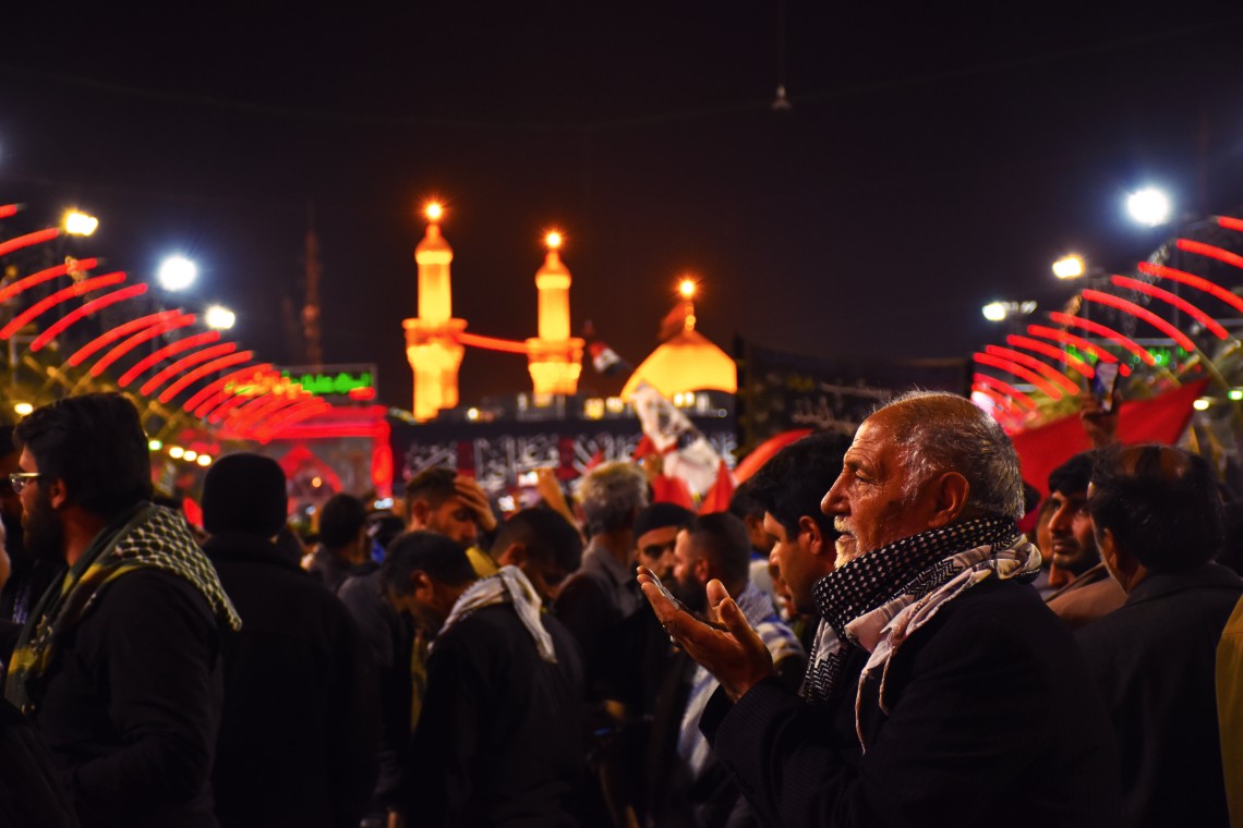 سوگواره پنجم-عکس 7-مرتضی شادور-پیاده روی اربعین از نجف تا کربلا