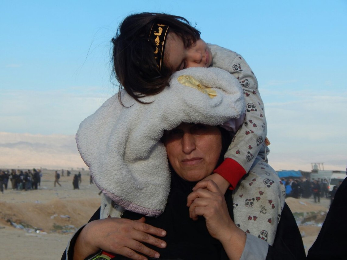 سوگواره پنجم-عکس 3-ساجده اسد اله پور-پیاده روی اربعین از نجف تا کربلا