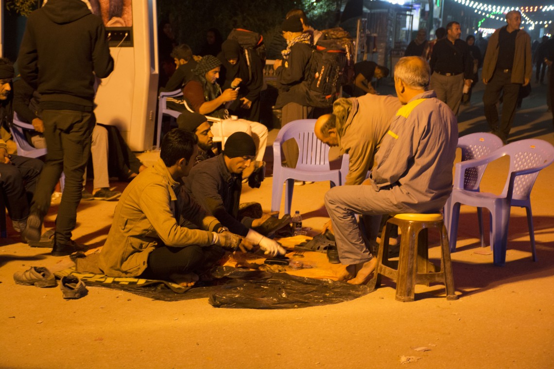 سوگواره پنجم-عکس 8-فاطمه عاقل زاده-پیاده روی اربعین از نجف تا کربلا