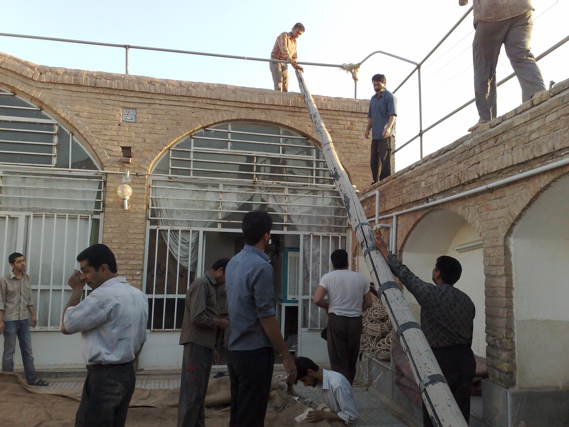 سوگواره پنجم-عکس 2-محمدعلی طاهری پور اصفهانی-جلسه هیأت فضای بیرونی