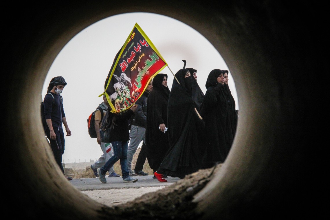 سوگواره پنجم-عکس 3-محمدرسول ظهیری-پیاده روی اربعین از نجف تا کربلا