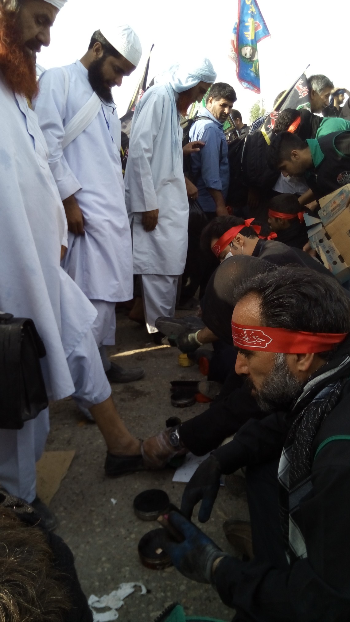 سوگواره پنجم-عکس 6-سیدمحمد سرکشیکیان-پیاده روی اربعین از نجف تا کربلا