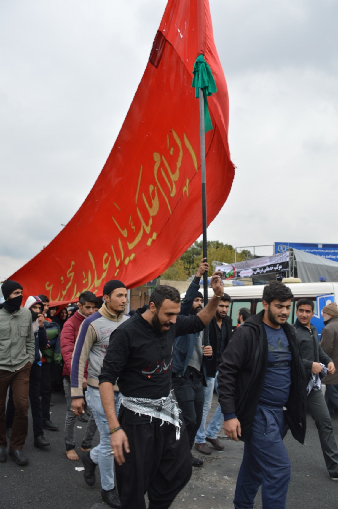 سوگواره پنجم-عکس 8-مهدی خانلری-پیاده روی اربعین از نجف تا کربلا