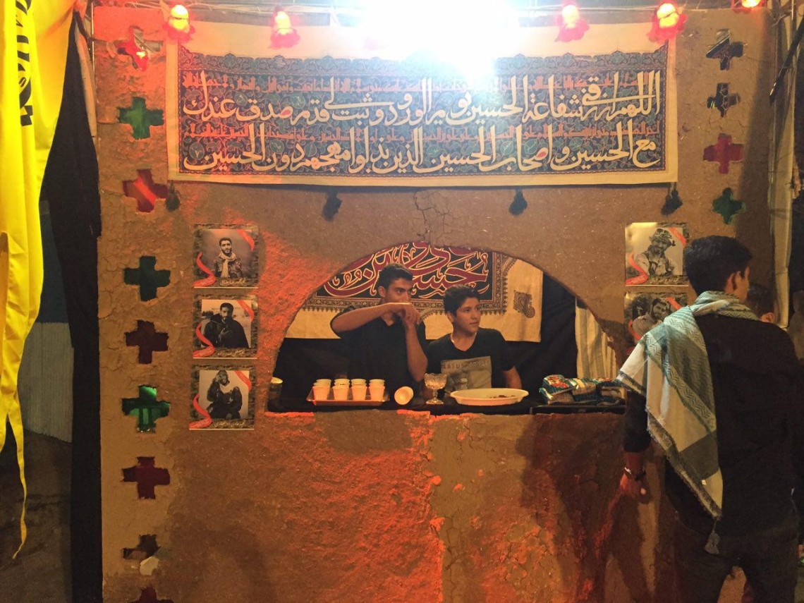 سوگواره پنجم-پوستر 2-امیر احسان  اظهری-دکور هیأت