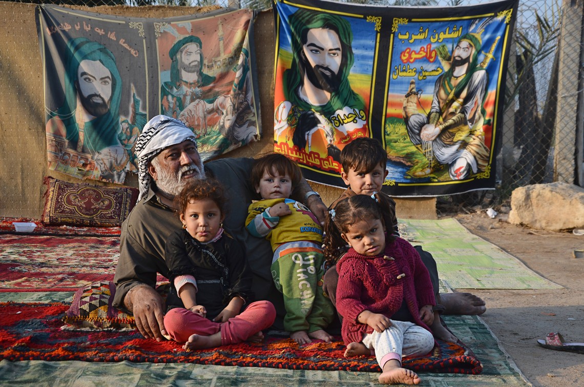 سوگواره پنجم-عکس 9-جابر غلامی-پیاده روی اربعین از نجف تا کربلا