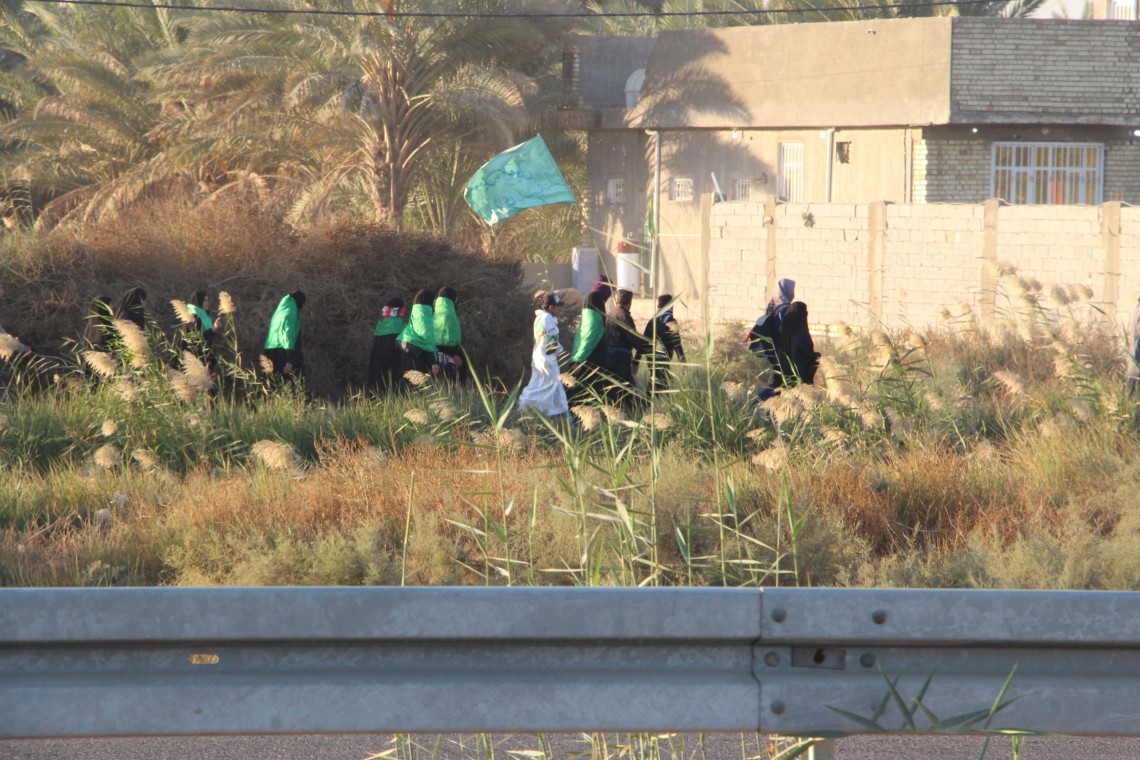 سوگواره پنجم-عکس 2-مسعود عطار-پیاده روی اربعین از نجف تا کربلا