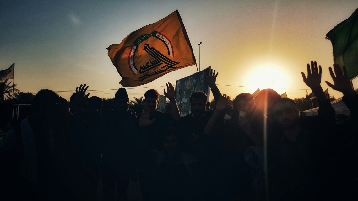 سوگواره پنجم-عکس 9-امیرحسین کلهری-پیاده روی اربعین از نجف تا کربلا