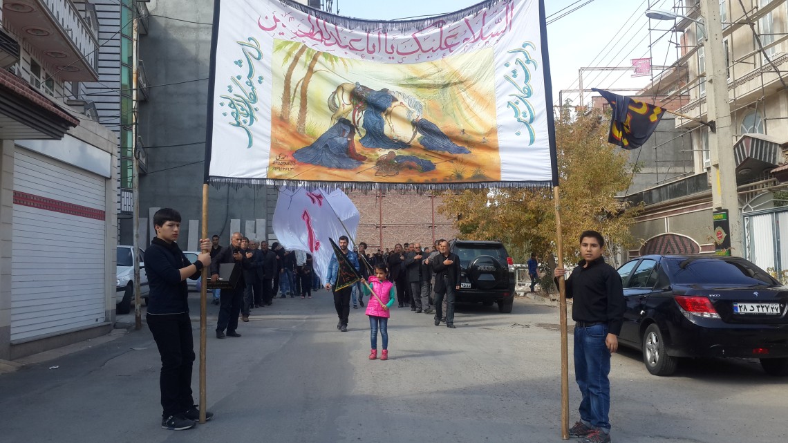 سوگواره پنجم-عکس 6-علی  قویدل-جلسه هیأت فضای بیرونی