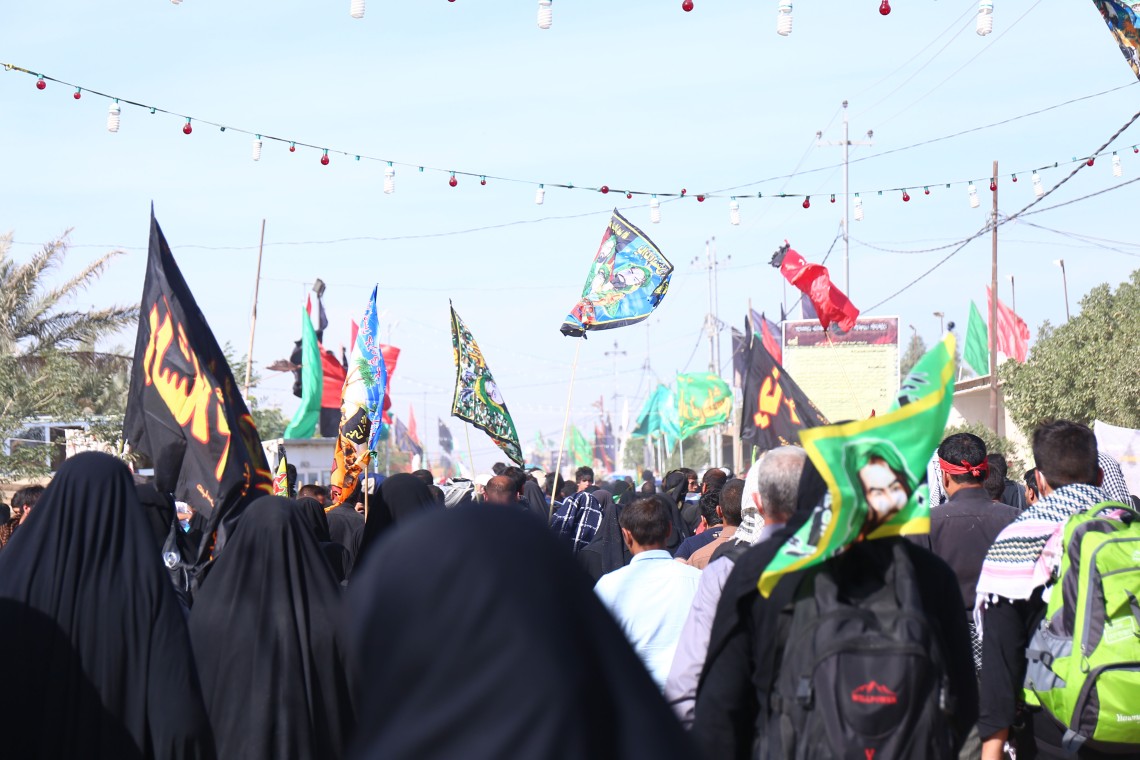 سوگواره پنجم-عکس 8-محمد امین  احمری نژاد-پیاده روی اربعین از نجف تا کربلا