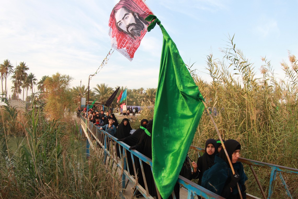 سوگواره پنجم-عکس 8-احسان مهدیان-پیاده روی اربعین از نجف تا کربلا