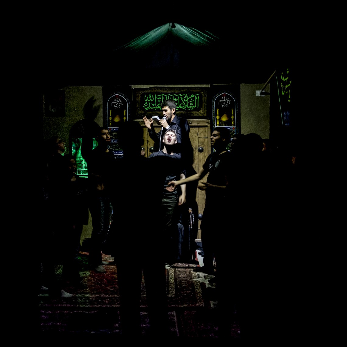 سوگواره پنجم-عکس 9-مرتضی فیض-جلسه هیأت