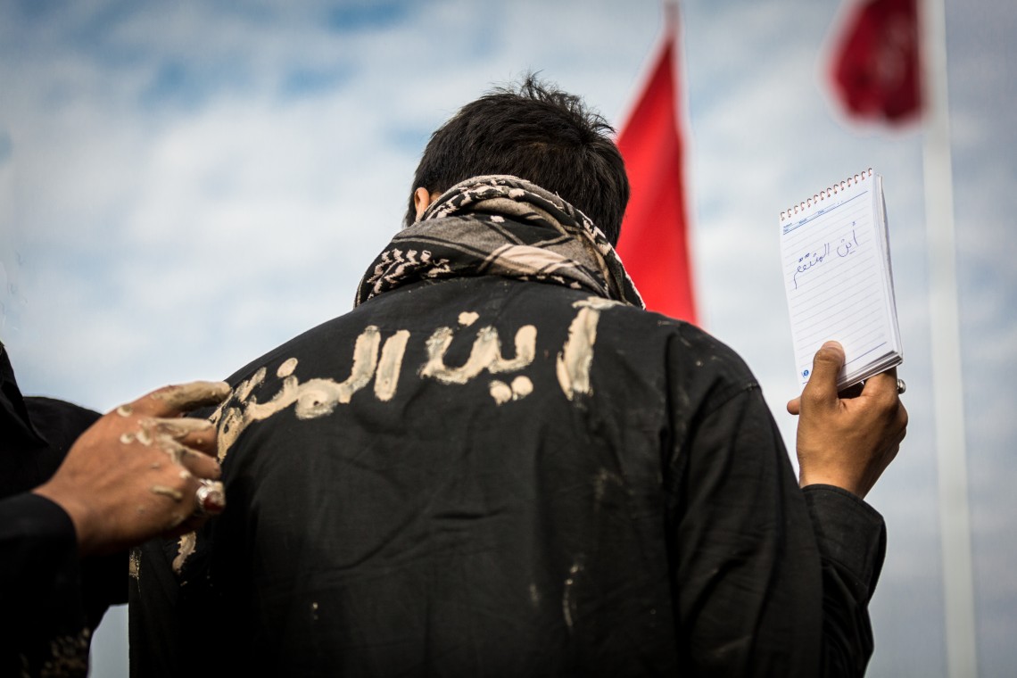 سوگواره پنجم-عکس 23-مرتضی فیض-پیاده روی اربعین از نجف تا کربلا