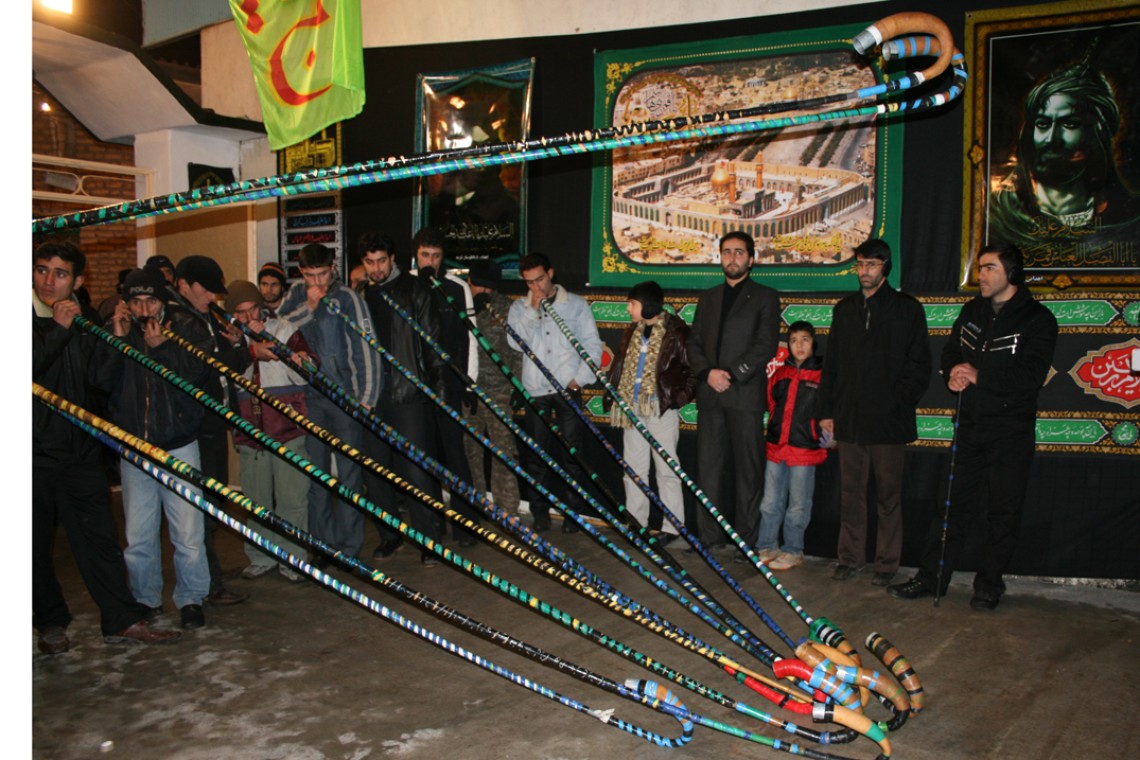 سوگواره دوم-عکس 7-الله کرم  رضائی زاده-جلسه هیأت فضای بیرونی 