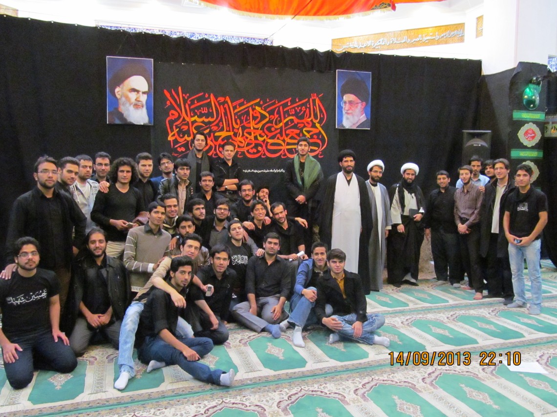 سوگواره دوم-عکس 1-کاظم گندم مالمیری-جلسه هیأت یادبود