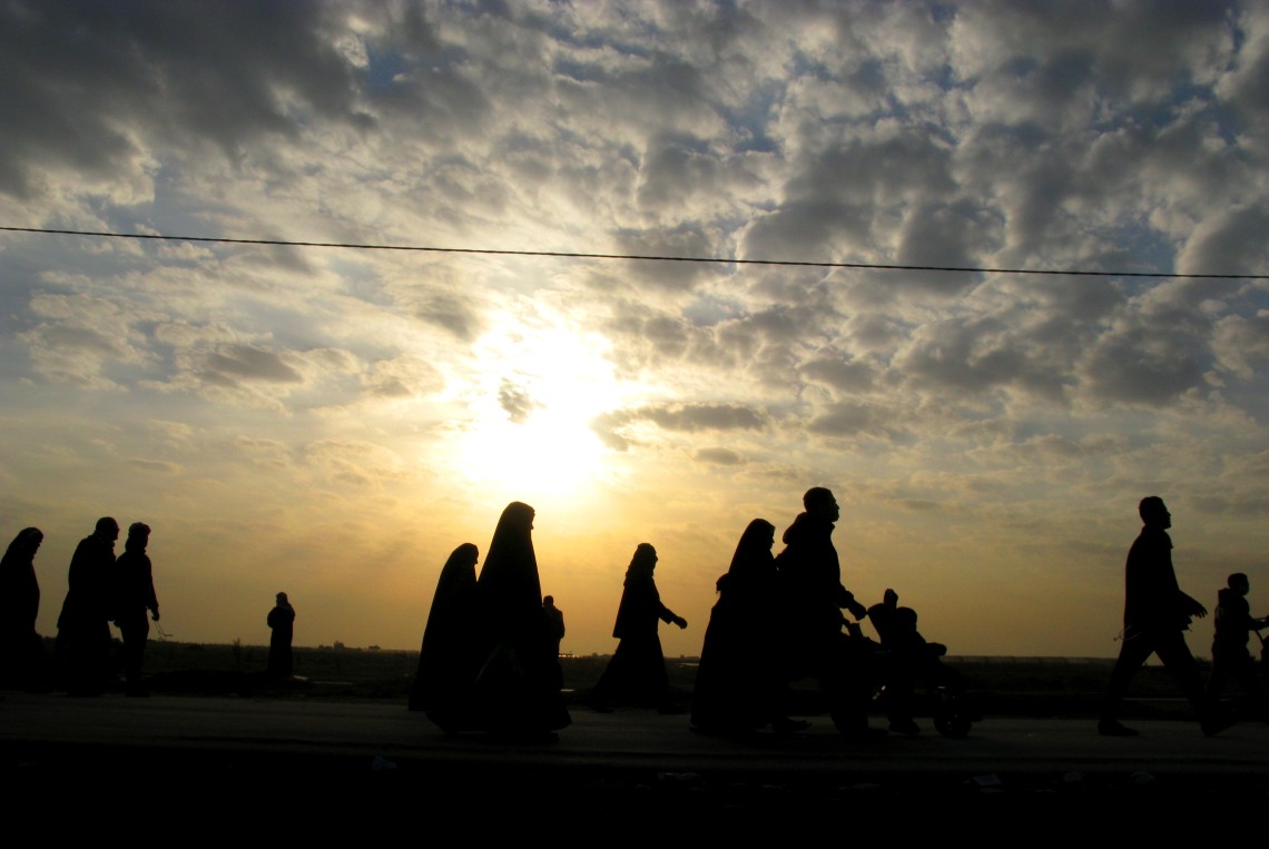 سوگواره دوم-عکس 3-مجتبی روزافروزی-پیاده روی اربعین از نجف تا کربلا