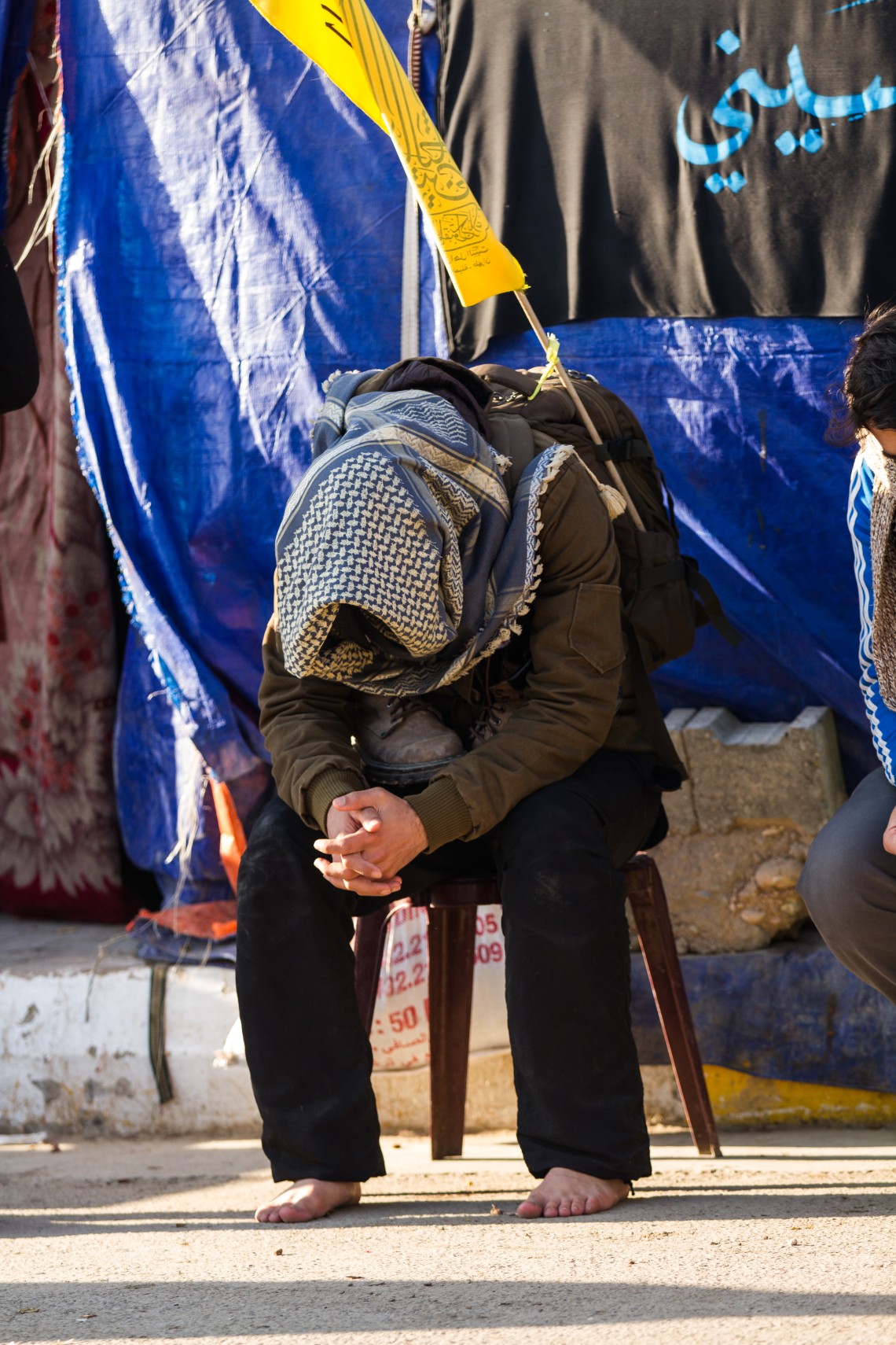 سوگواره دوم-عکس 8-رضا فرزانه-پیاده روی اربعین از نجف تا کربلا