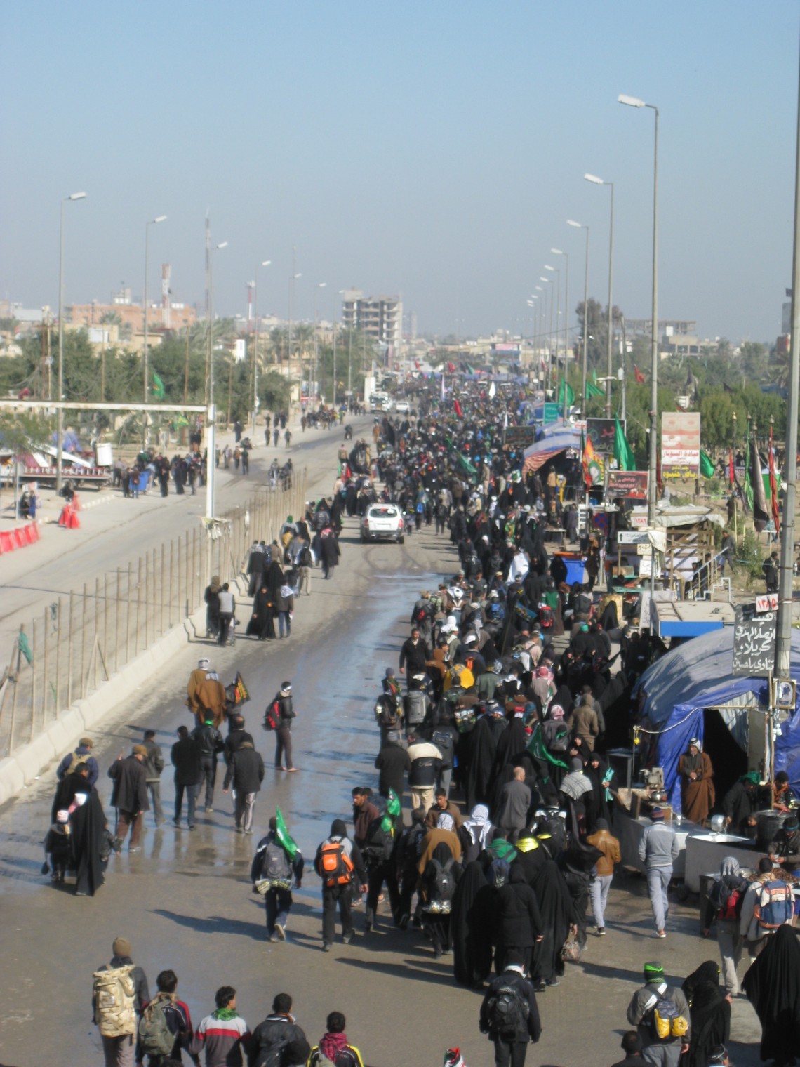 سوگواره دوم-عکس 77-محمد کشاورز-پیاده روی اربعین از نجف تا کربلا
