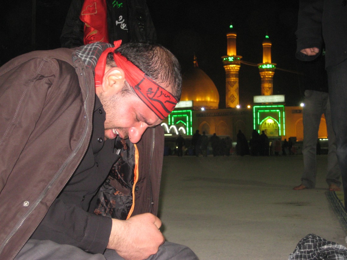 سوگواره دوم-عکس 3-مصطفی میرزایی-پیاده روی اربعین از نجف تا کربلا