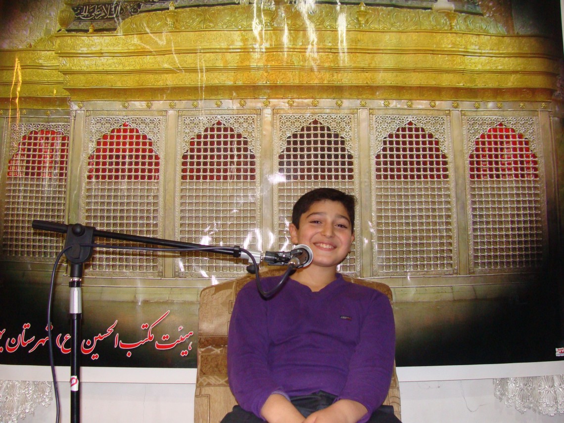 سوگواره دوم-عکس 21-پوستر هیأت مکتب الحسین بهشهر-جلسه هیأت یادبود