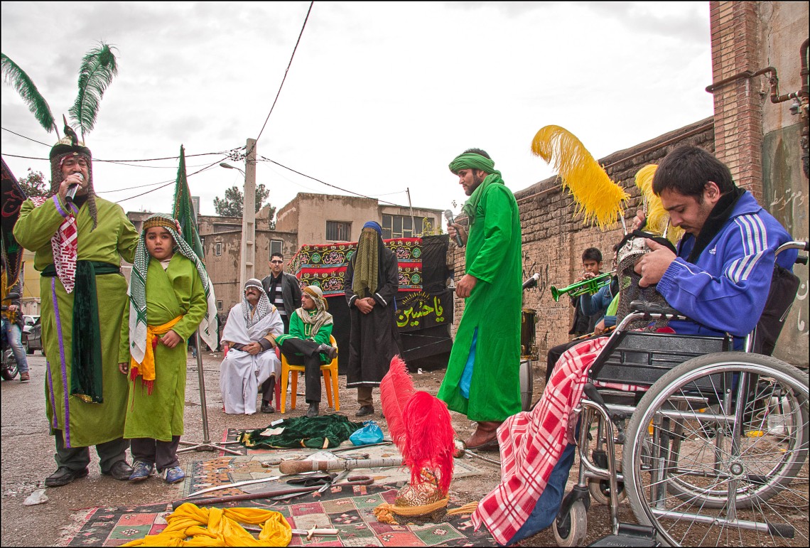سوگواره دوم-عکس 1-حامد نیرومند قوچانی-جلسه هیأت فضای بیرونی 