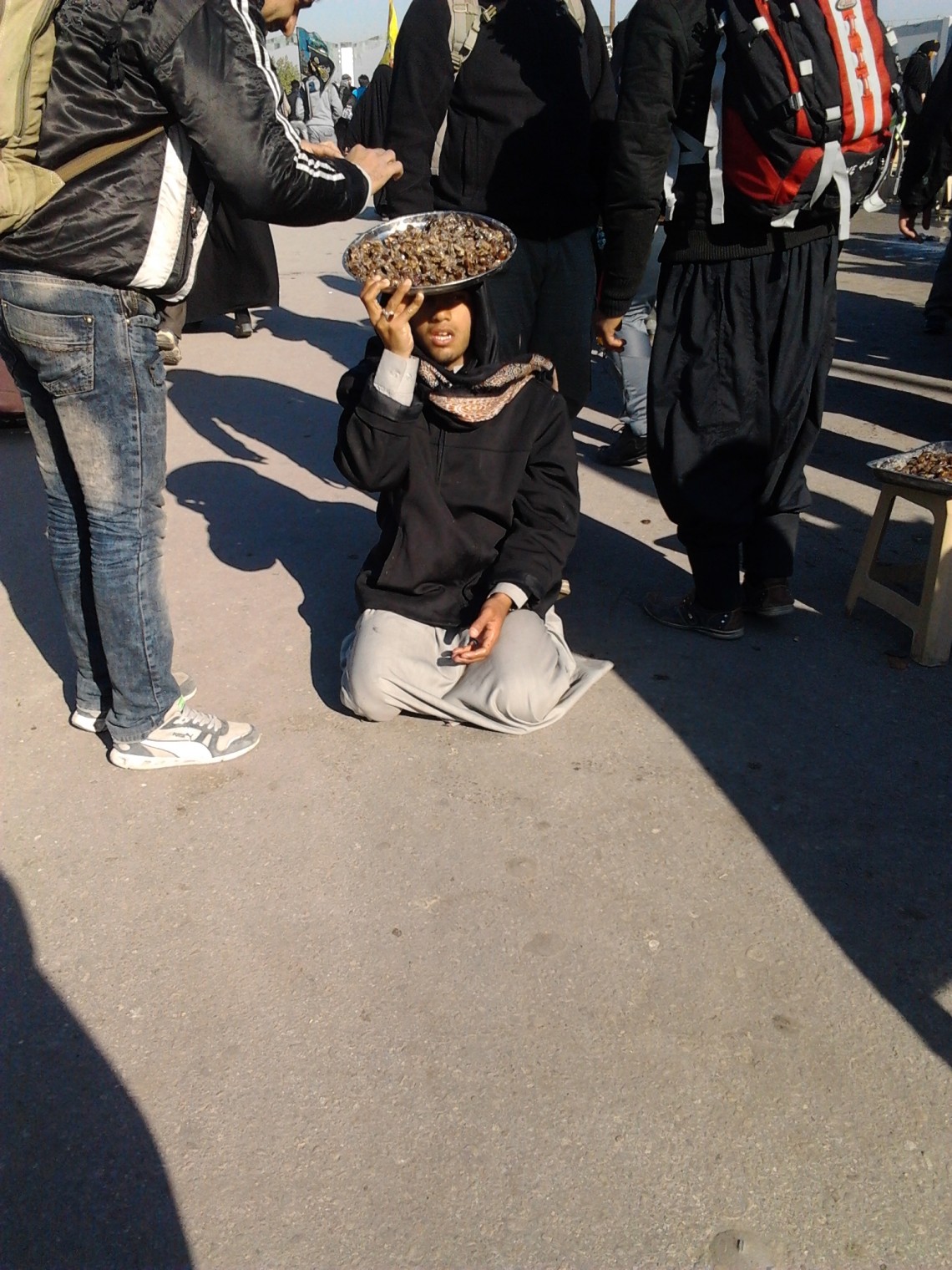 سوگواره دوم-عکس 1-سید محسن میر قیصری-پیاده روی اربعین از نجف تا کربلا