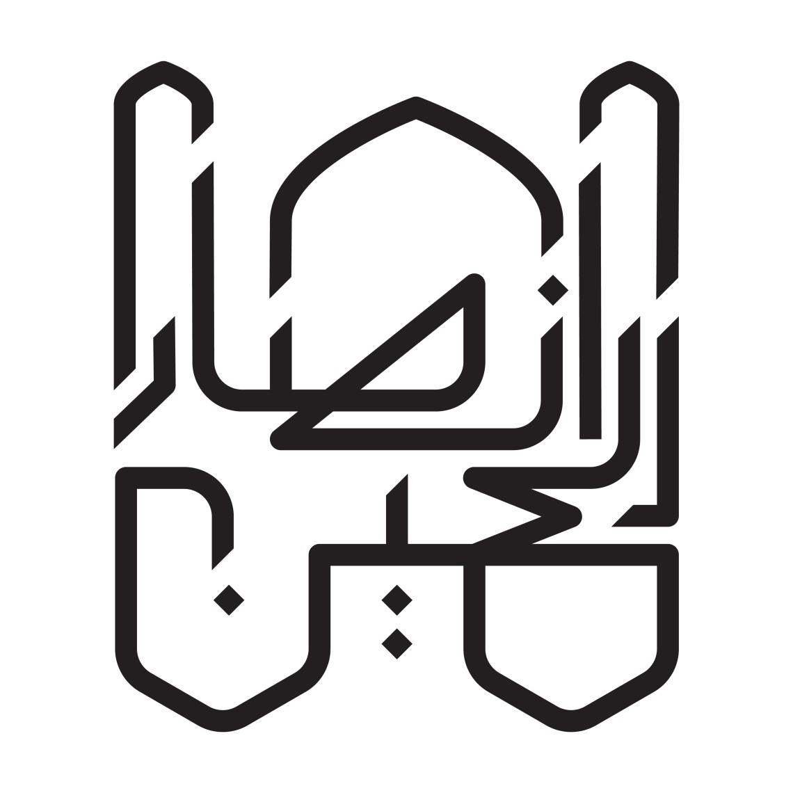 دومین فراخوان نشان هیات-مسعود علیزاده-جمع آوری نشان هیأت