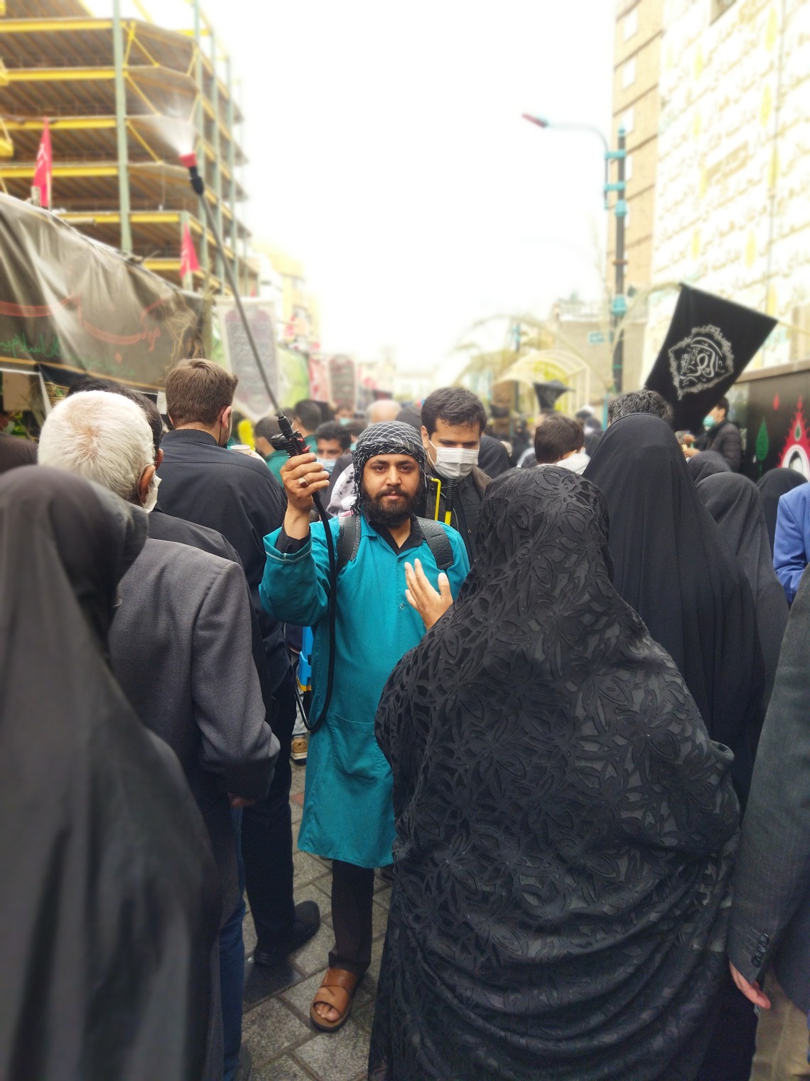 دهمین سوگواره عاشورایی عکس هیأت-محمد جواد عرب اصفهانی-مجالس احیای امراهل‌البیت علیهم‌السلام تک عکس-موبایلی