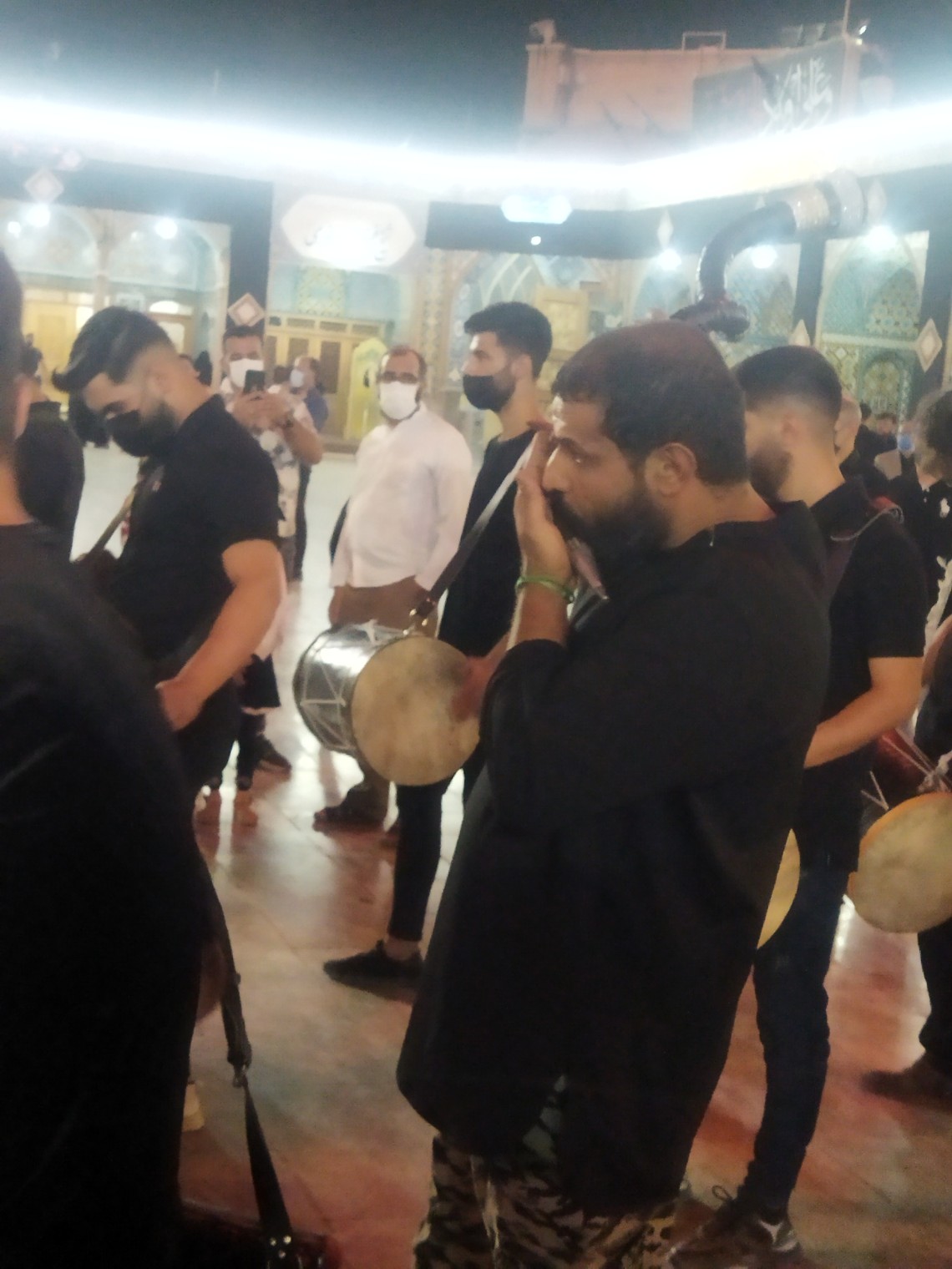 دهمین سوگواره عاشورایی عکس هیأت-محمد جواد عرب اصفهانی-مجالس احیای امراهل‌البیت علیهم‌السلام تک عکس-موبایلی