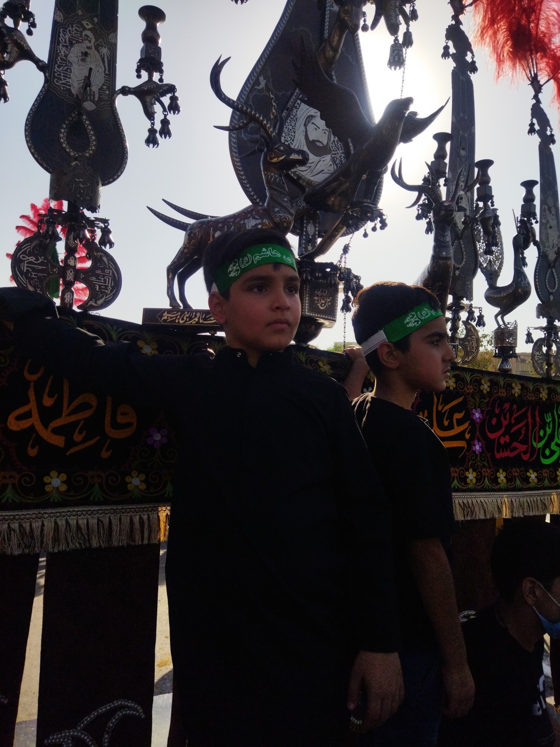 دهمین سوگواره عاشورایی عکس هیأت-محمد جواد عرب اصفهانی-مجالس احیای امراهل‌البیت علیهم‌السلام تک عکس-موبایلی