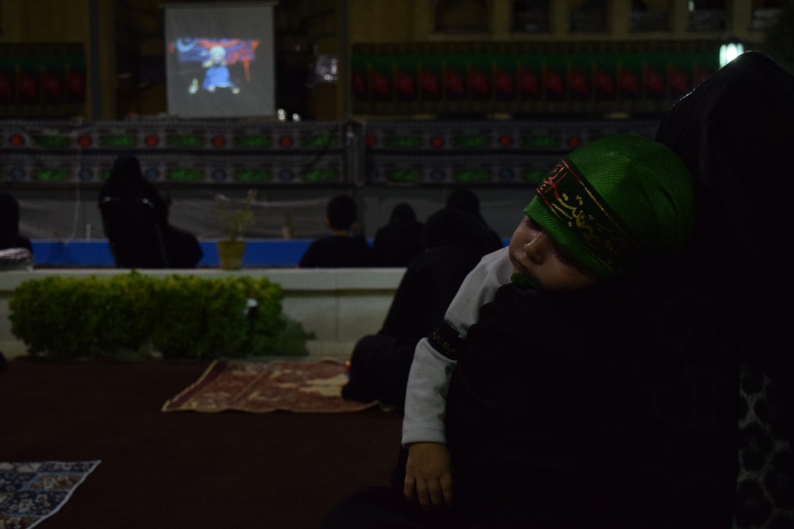 نهمین سوگواره عاشورایی عکس هیأت-مریم عراقی-روایت هیأت