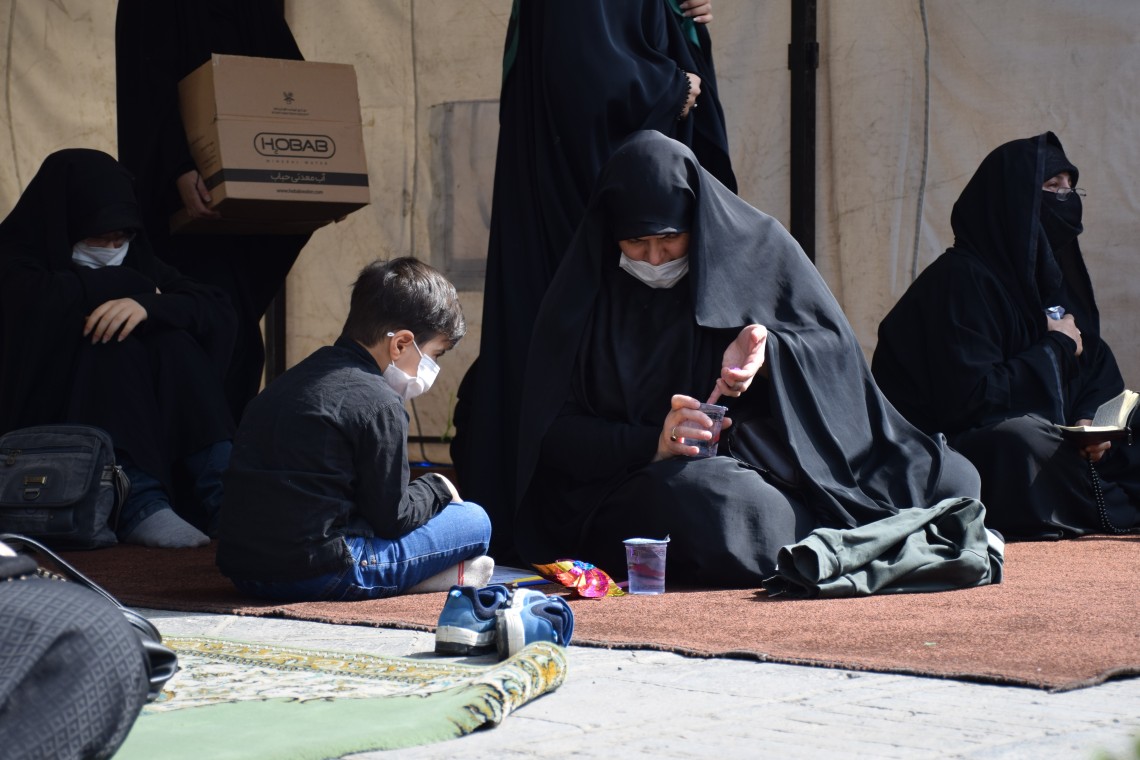 نهمین سوگواره عاشورایی عکس هیأت-مریم عراقی-روایت هیأت