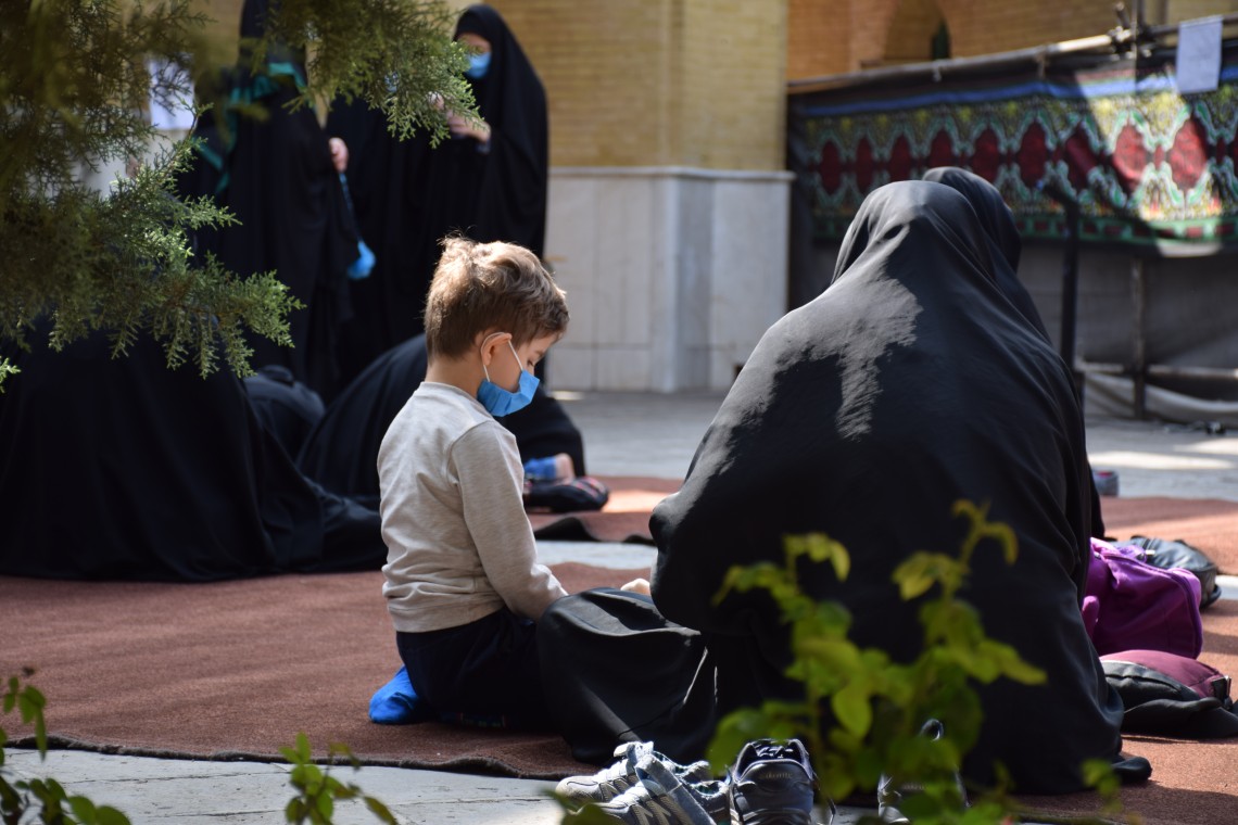 نهمین سوگواره عاشورایی عکس هیأت-مریم عراقی-روایت هیأت