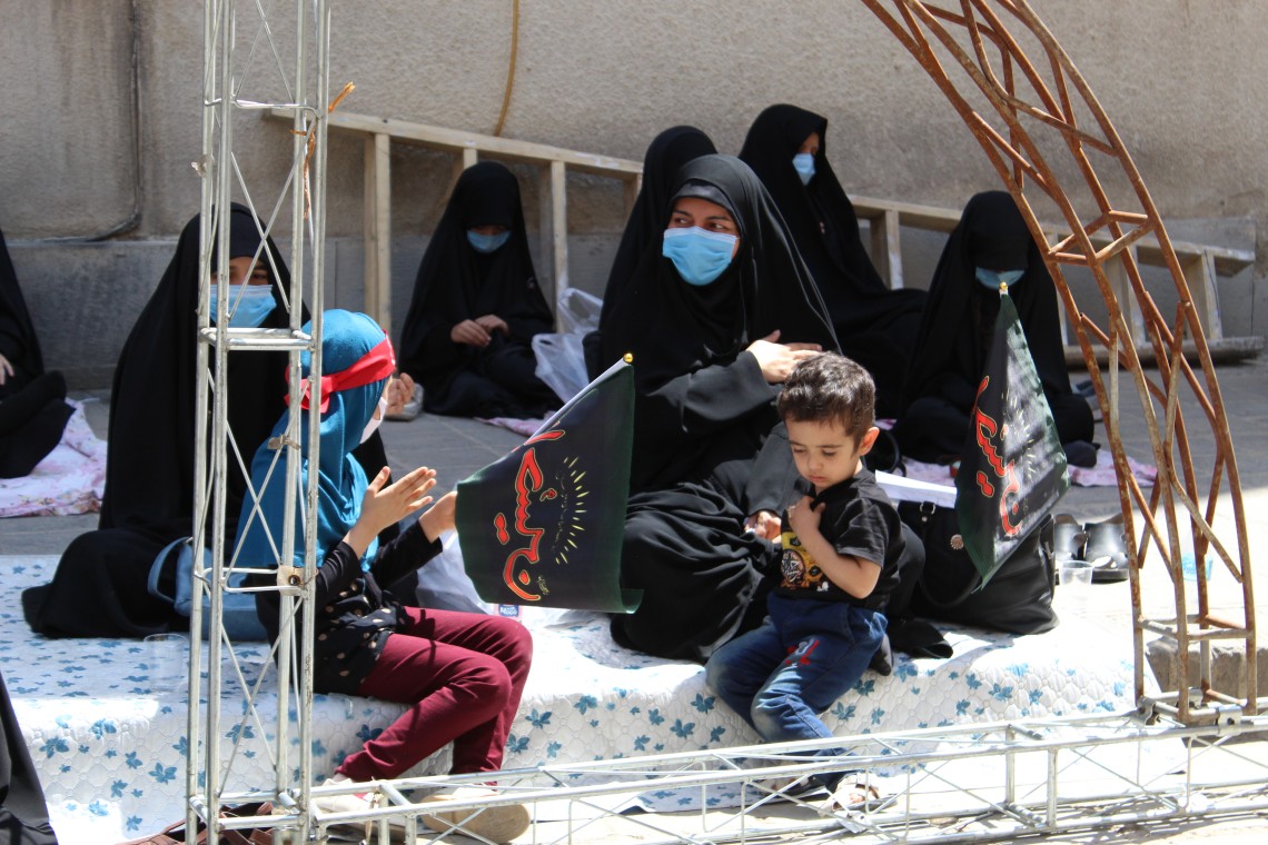 نهمین سوگواره عاشورایی عکس هیأت-مریم عراقی-روایت هیأت