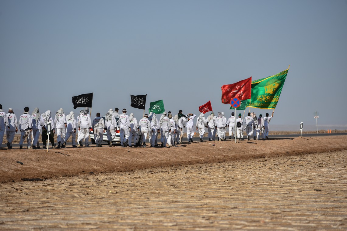 یازدهمین سوگواره عاشورایی عکس هیأت-حسین توحیدی فرد-بخش ویژه-پیاده‌روی اربعین حسینی(تک عکس)